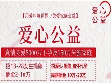 牟平捐卵助孕生子 爱心志愿者招募